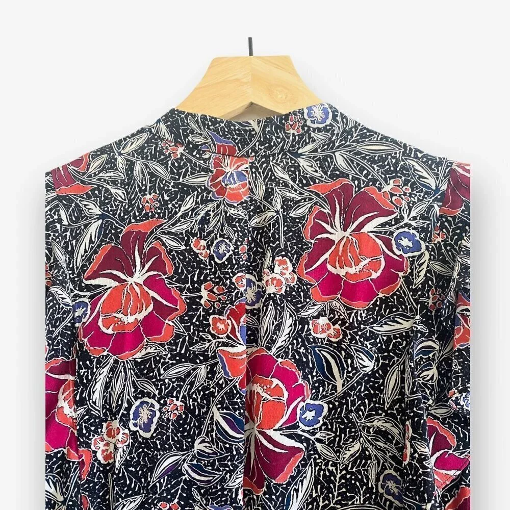Isabel Marant Etolie Yoana Printed Silk Mini Dress, Size 34EU
